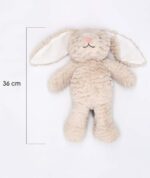Mollis Hase Kuscheltier Baby (36cm groß) – Weiches Stofftier für Kinder & Babys – Ke – Bild 4