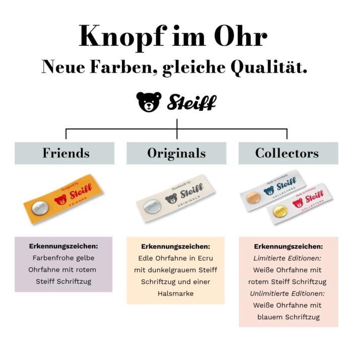 Steiff Kuscheltier Ollie Eule, Süßes Stofftier, Jungen, Mädchen & Babys ab 0 Monaten, Friends, Plüschtiem, Beige – Bild 3