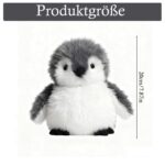 JcvPot Pinguin Kuscheltier, Weiches Stofftier Für Kinder Und Babys, Kuscheltier Pinguin Plüschtierm, Plüschtier – Bild 7