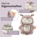 Steiff Kuscheltier Ollie Eule, Süßes Stofftier, Jungen, Mädchen & Babys ab 0 Monaten, Friends, Plüschtiem, Beige – Bild 5