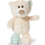 My First NICI Kuscheltier Bär Taps – Plüschtier Stofftier für Babys und Kleinkinder aburt