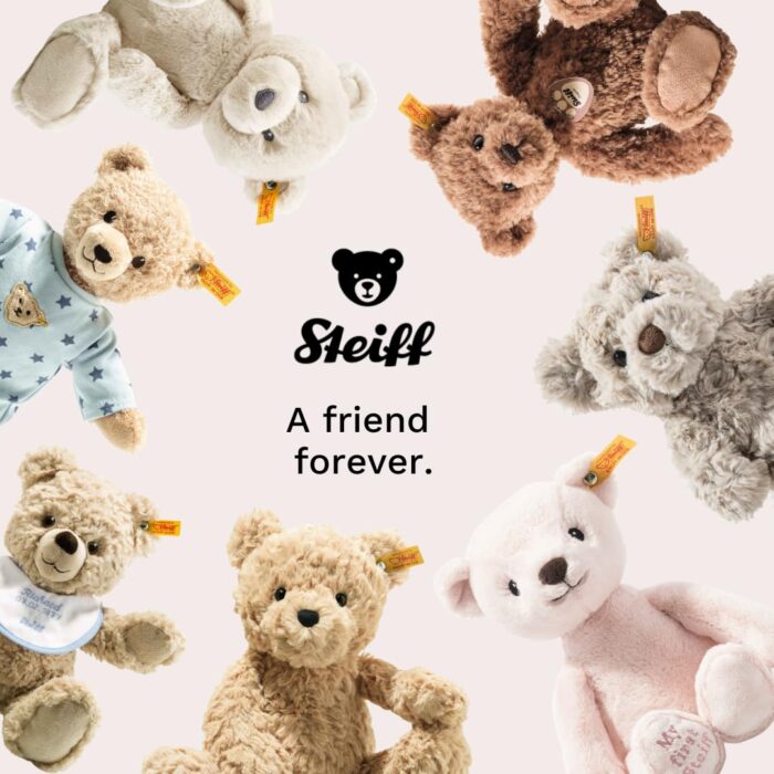Steiff Kuscheltier Ollie Eule, Süßes Stofftier, Jungen, Mädchen & Babys ab 0 Monaten, Friends, Plüschtiem, Beige – Bild 4