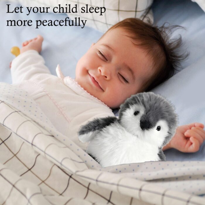 JcvPot Pinguin Kuscheltier, Weiches Stofftier Für Kinder Und Babys, Kuscheltier Pinguin Plüschtierm, Plüschtier – Bild 5