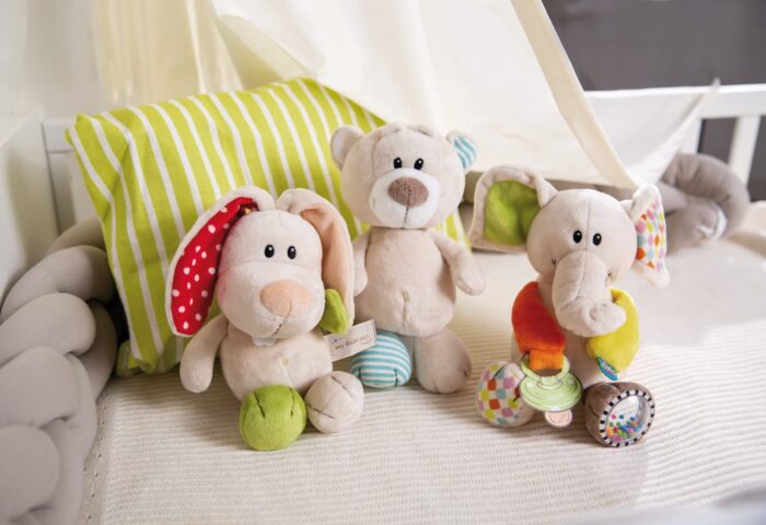 My First NICI Kuscheltier Bär Taps – Plüschtier Stofftier für Babys und Kleinkinder aburt – Bild 3